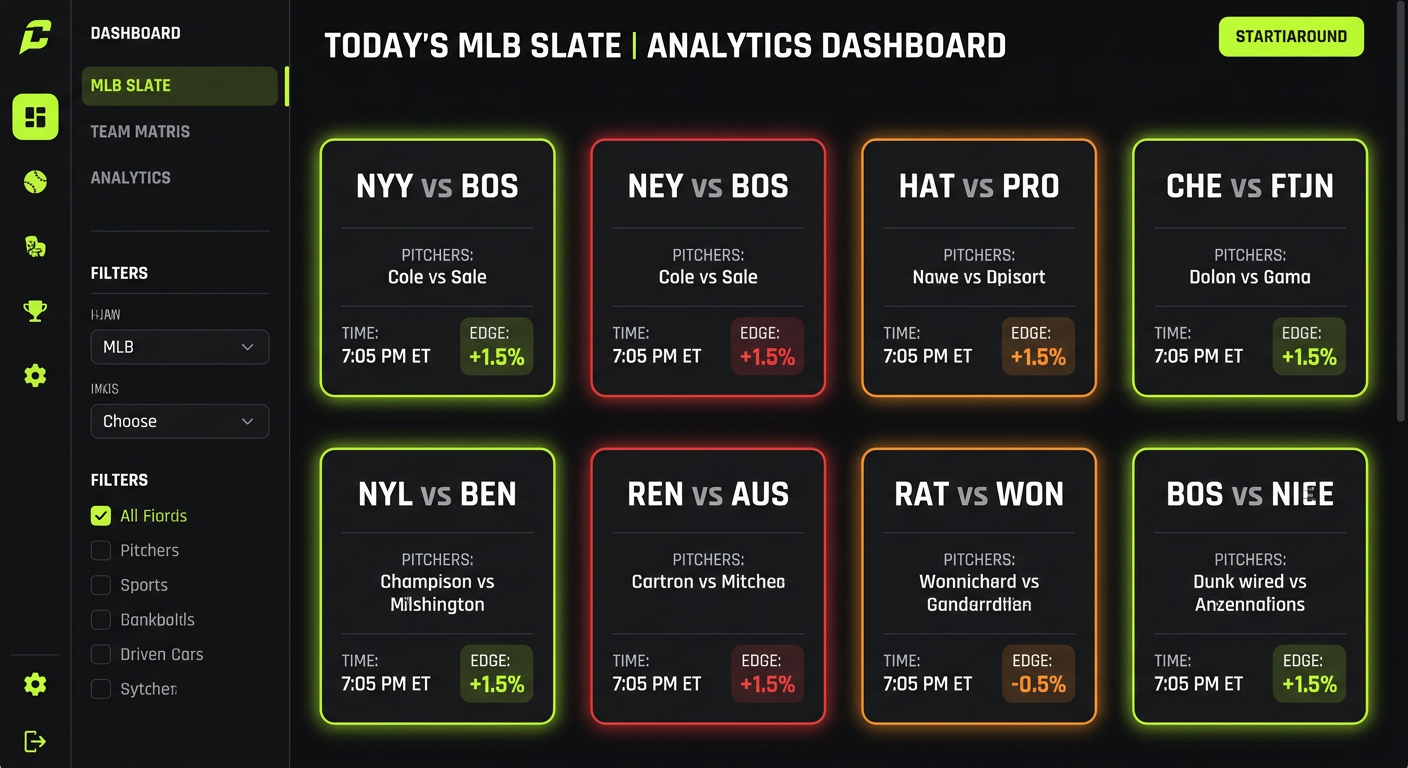 Today's slate